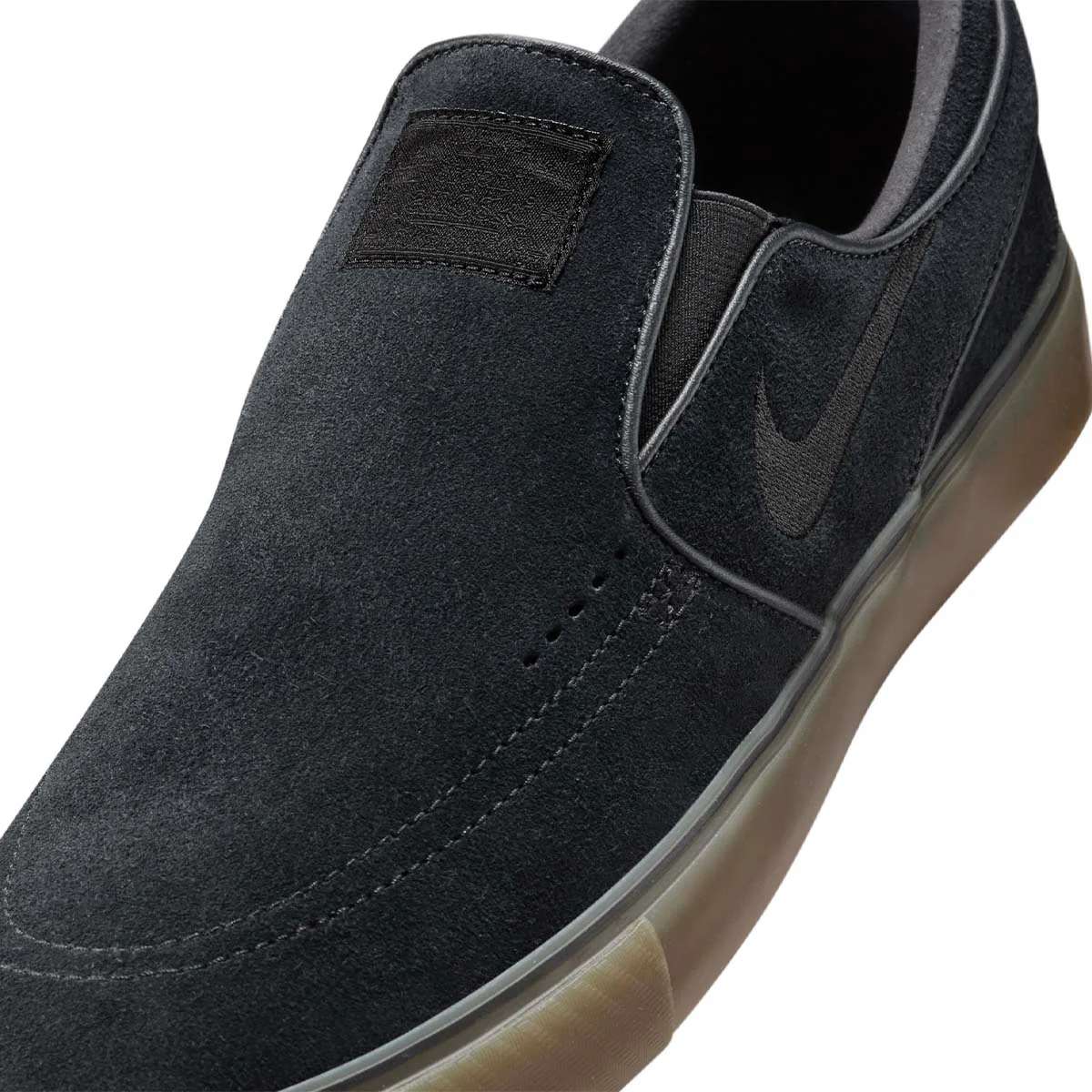Nike SB - Janoski+ Slip On Shoes Black/Gum - Image 4