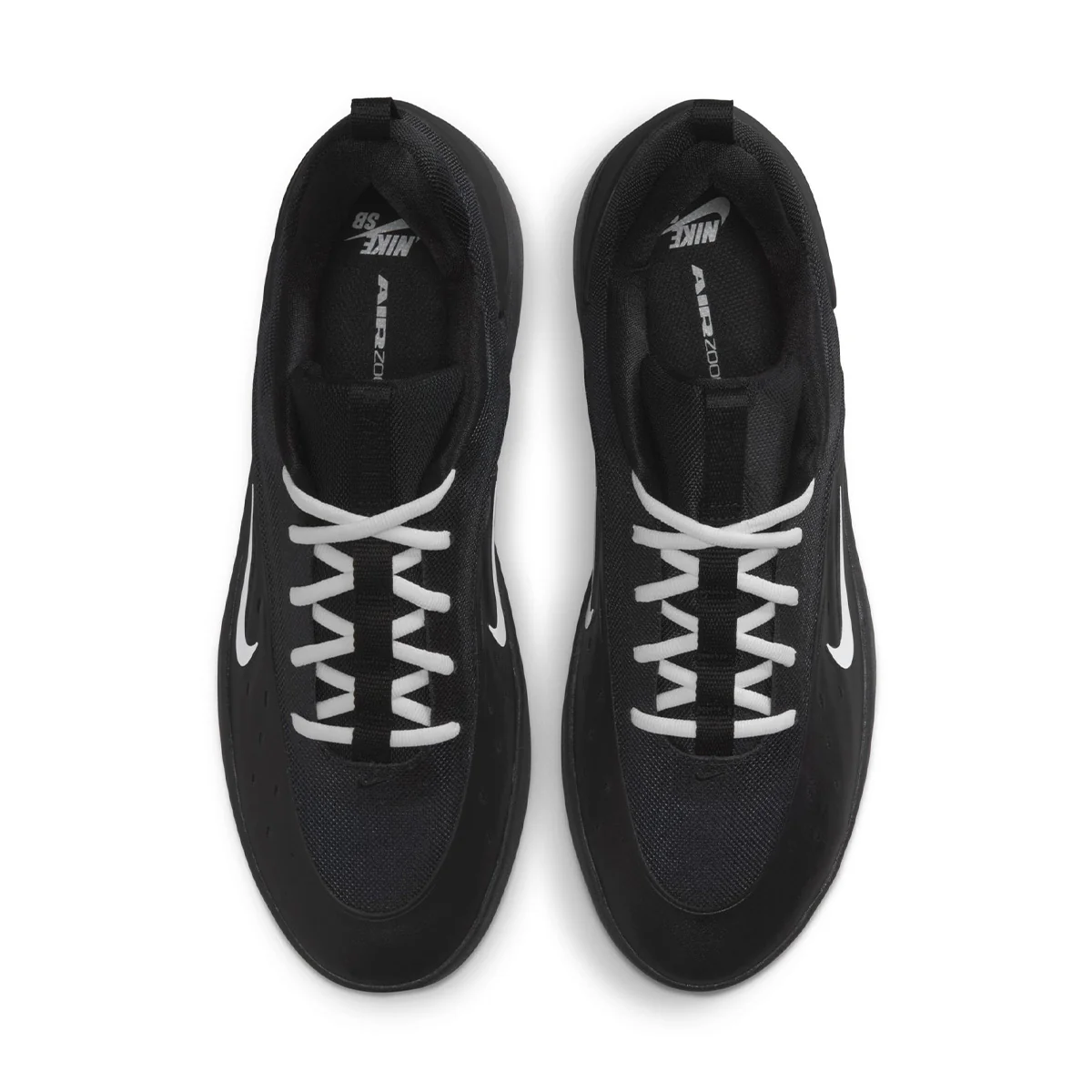 Nike SB - Nyjah 4 Shoes Black/White - Image 3