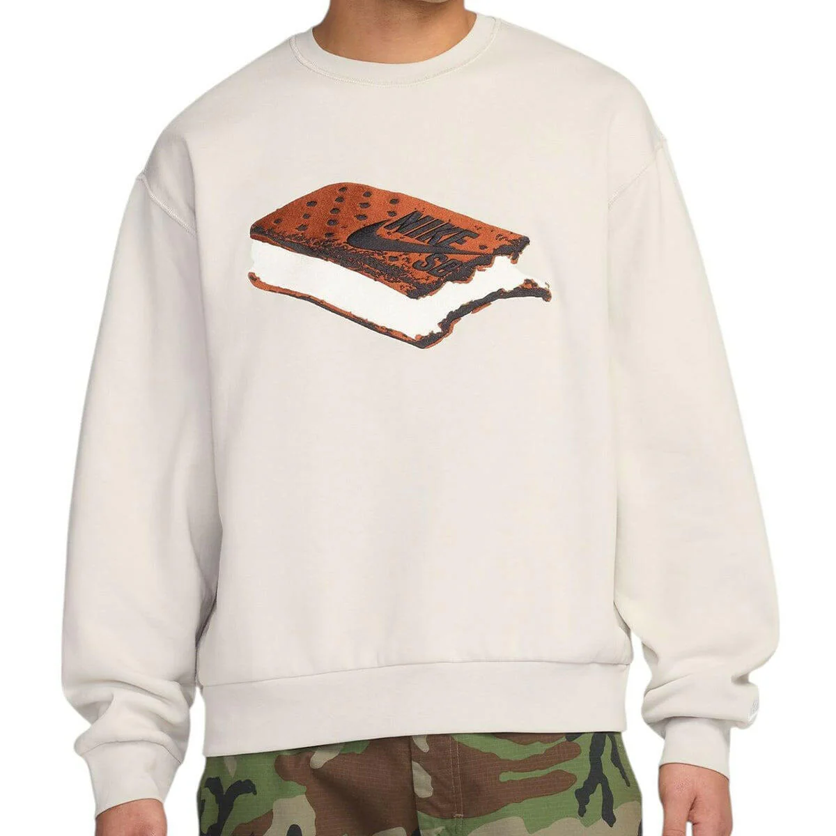 Nike SB - Slider Crew Light Bone