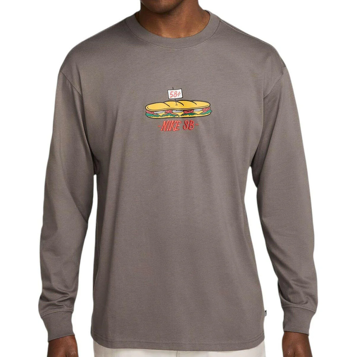 Nike SB - Sub L/S Tee Cave Stone