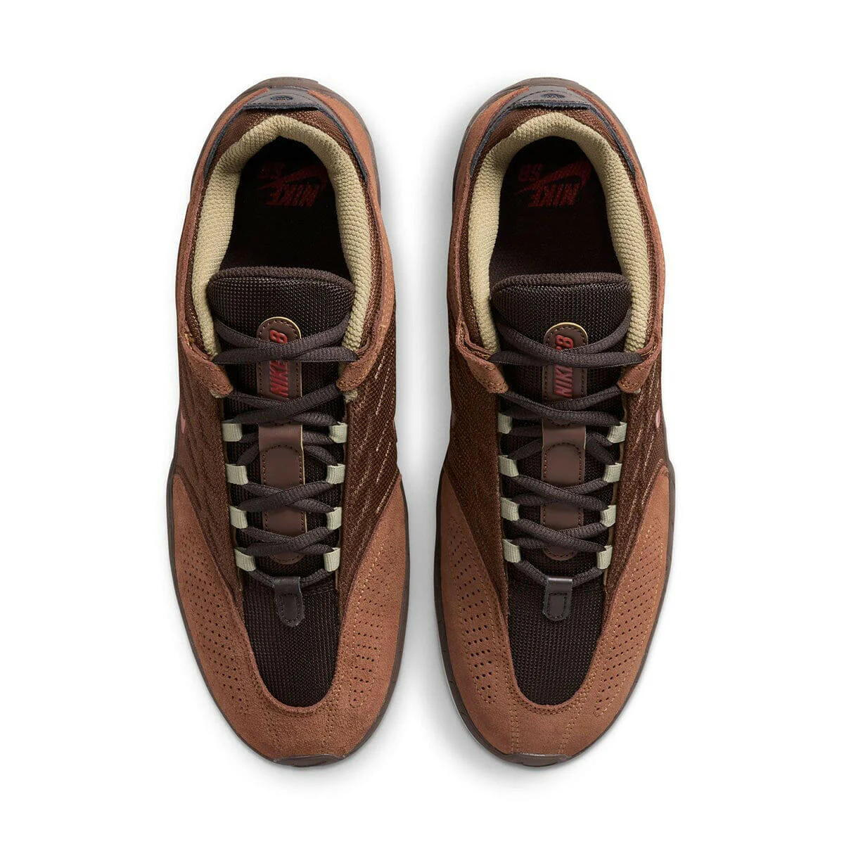 Nike SB - Vertebrae Shoes British Tan/Red - Image 3