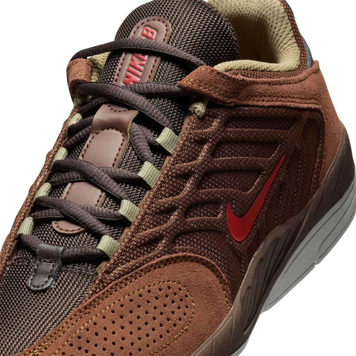 Nike SB - Vertebrae Shoes British Tan/Red - Image 4