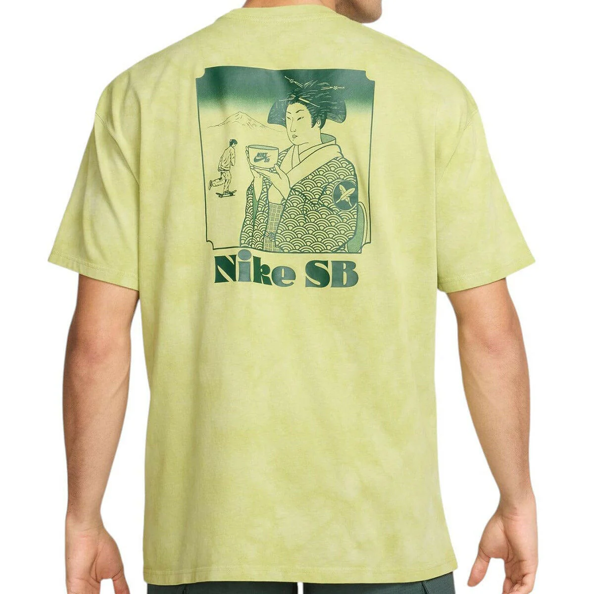 Nike SB - Yuto Horigome Tee Olive Aura - Image 2