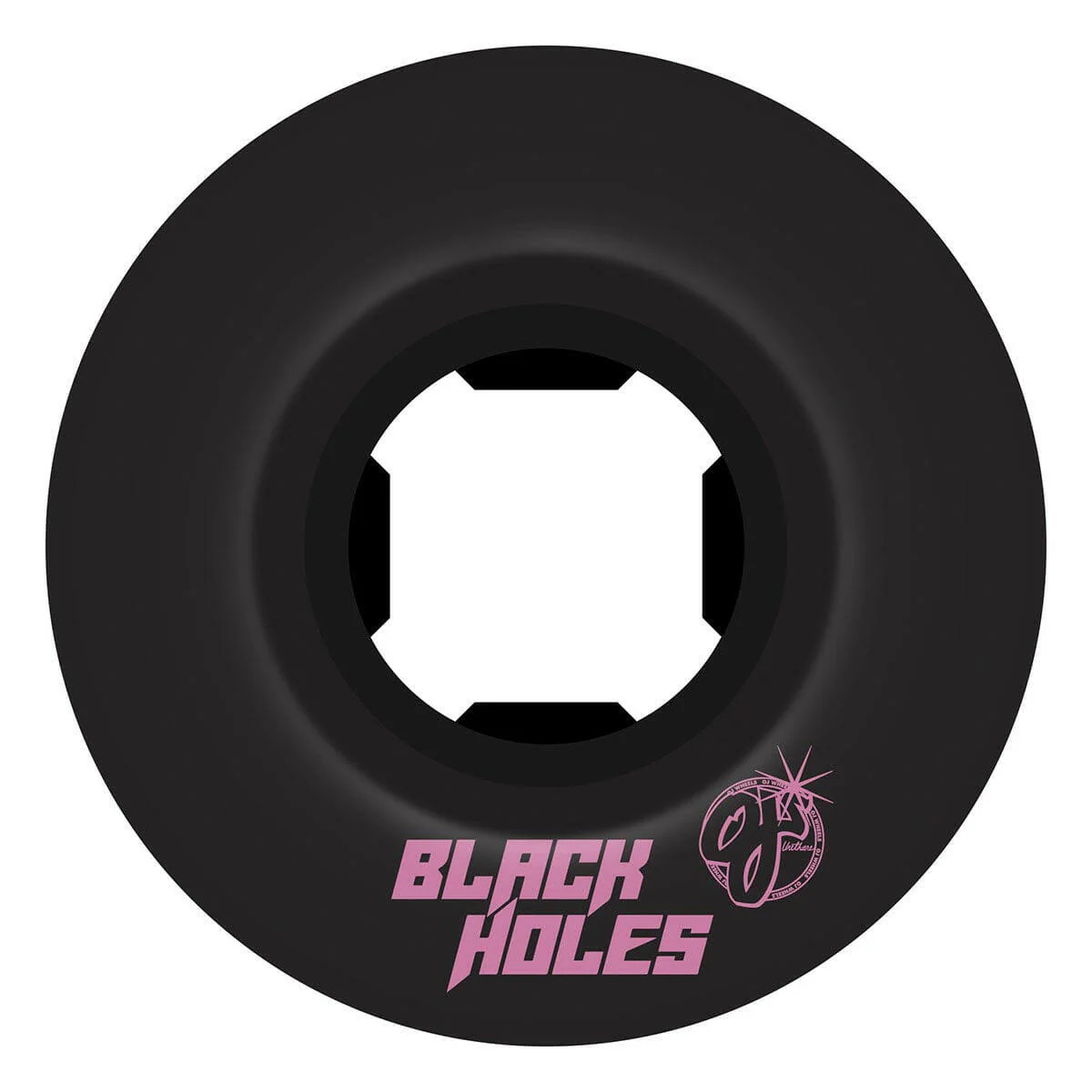 OJ - Black Holes Mini Chubbies Black 45MM 99A Skateboard Wheels - Image 2
