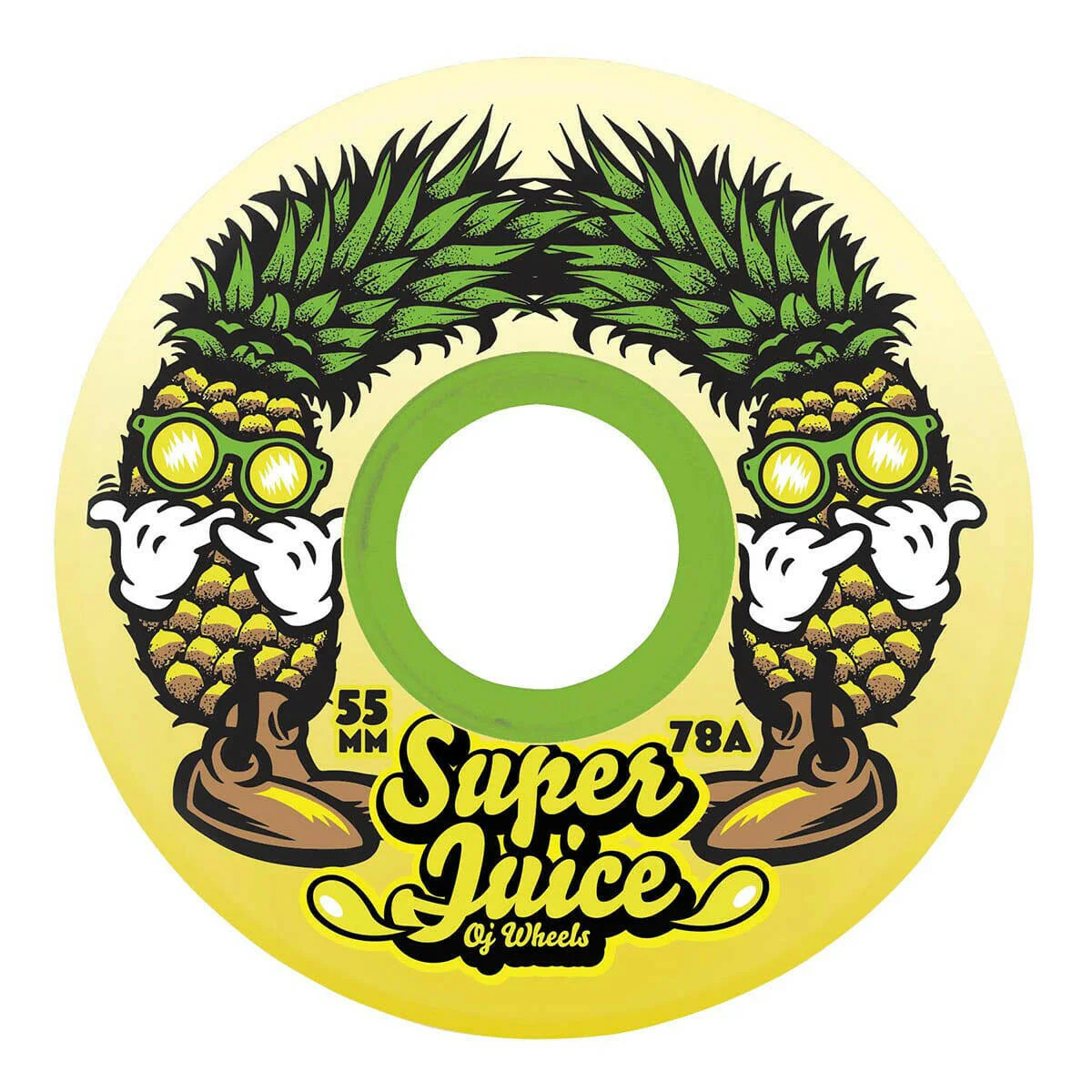 OJ - Pina Colada Mini Super Juice 55MM 78A Skateboard Wheels