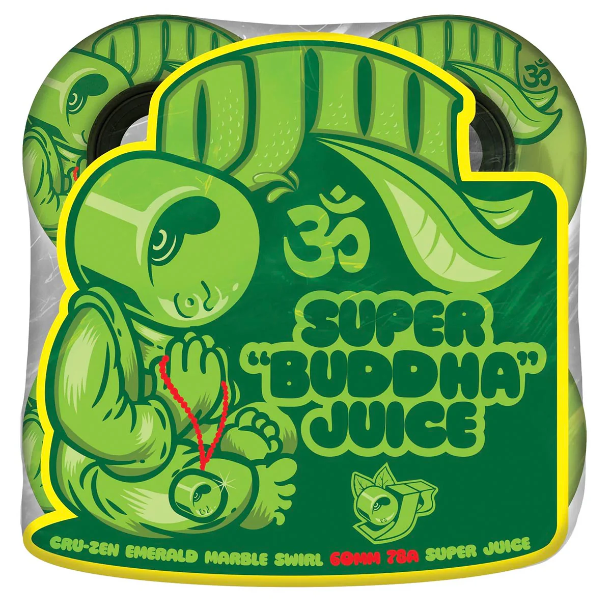 OJ - Super Juice Cru-Zen 60MM 78A Skateboard Wheels - Image 3