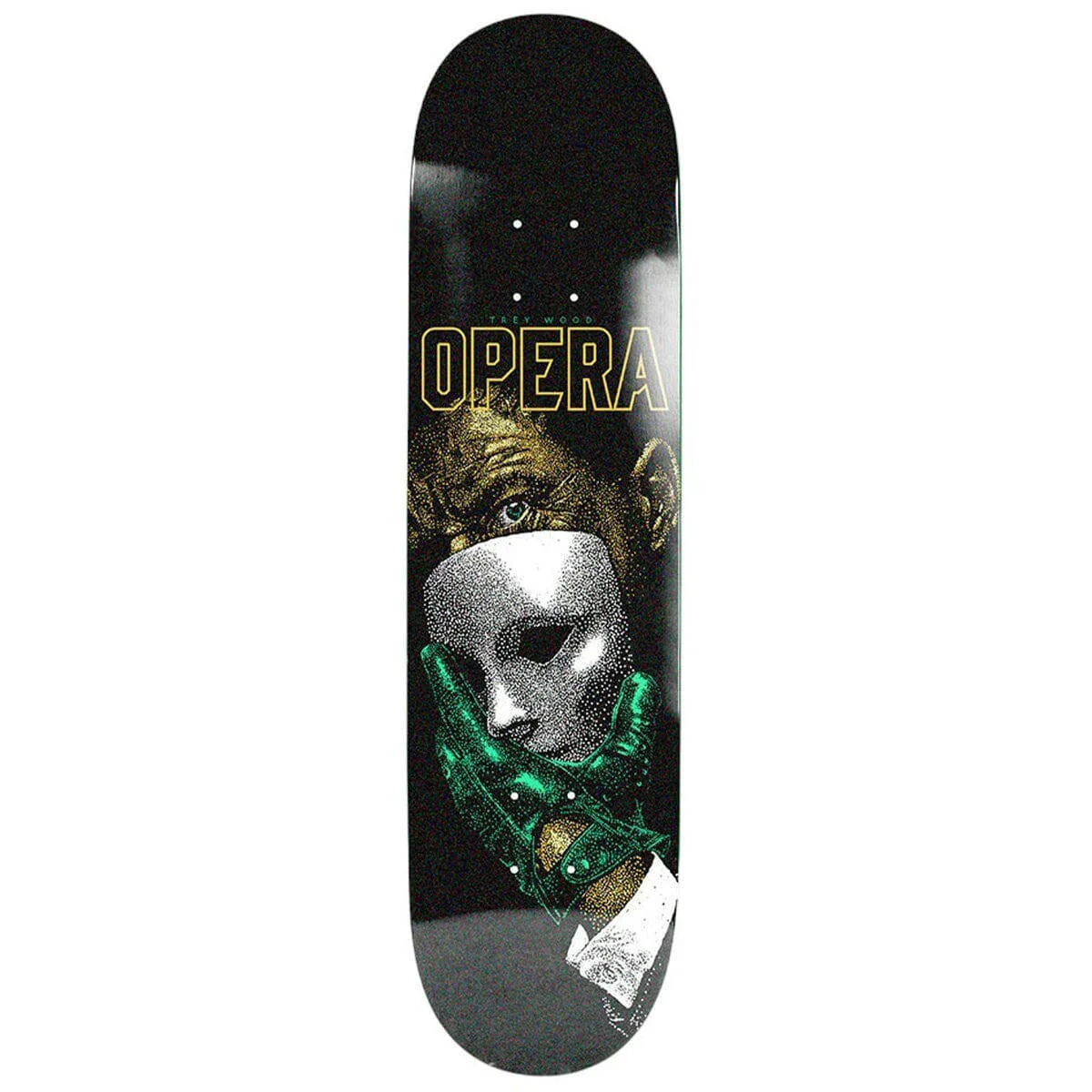 Opera - Trey Wood Unmasked Act II 9.0 Skateboard Deck