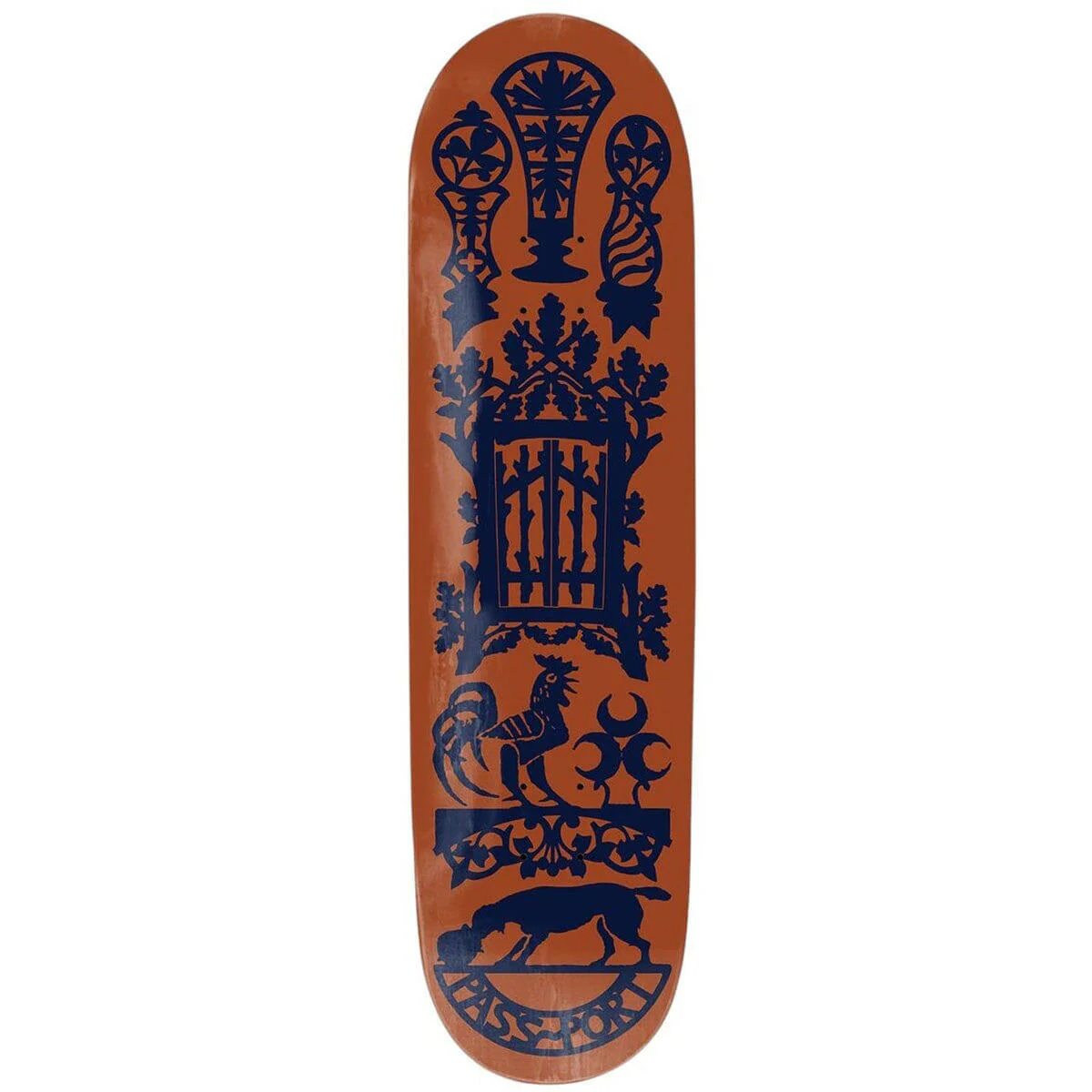 Pass~Port - Fretworks Pillars 8.25 Skateboard Deck