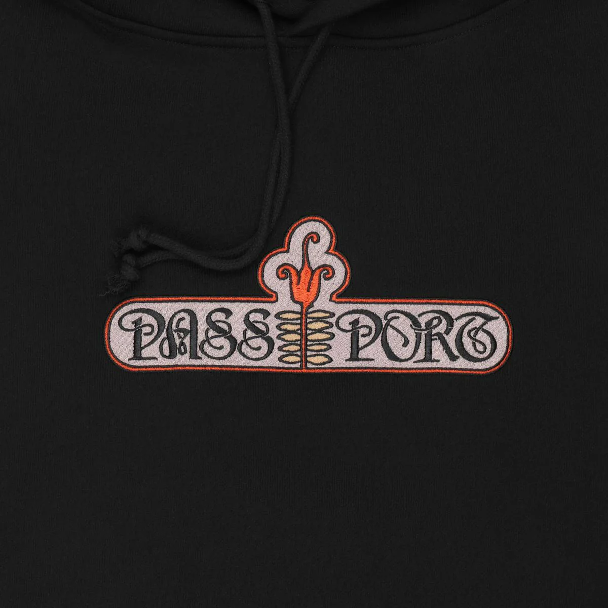 Pass~Port - Gardenia Hoodie Black - Image 2