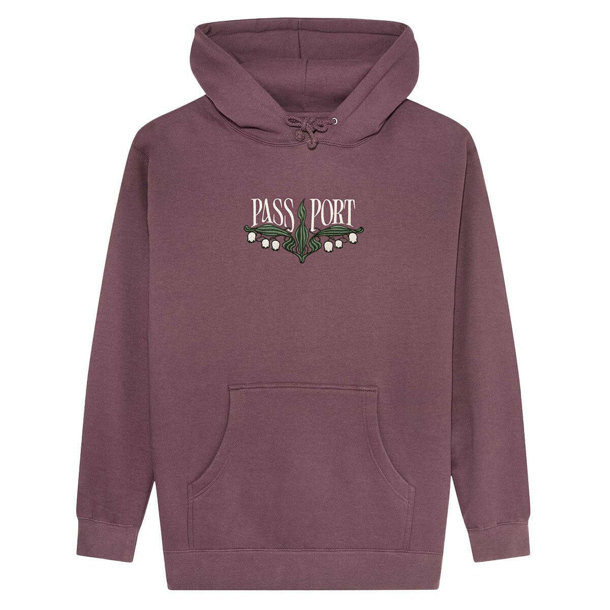 Pass~Port - Lily of The Valley Hoodie Washed Berry
