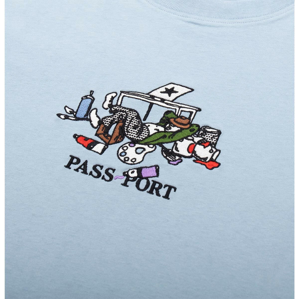 Pass~Port - Lucid Dream Tee Stonewash Blue - Image 2