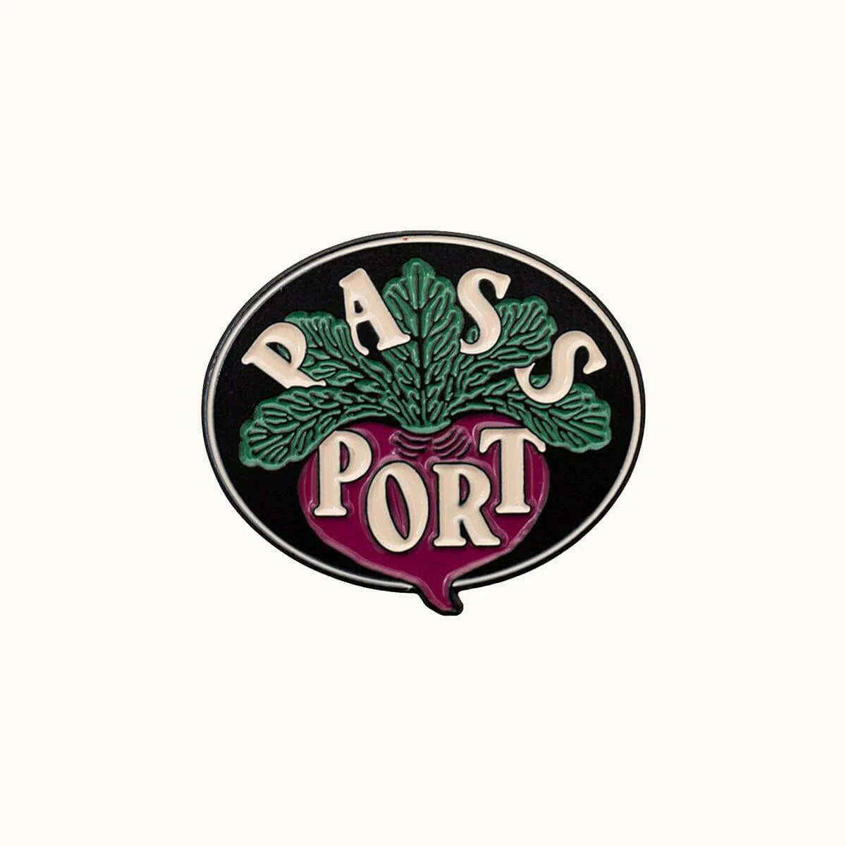 Pass~Port -Radish Pin