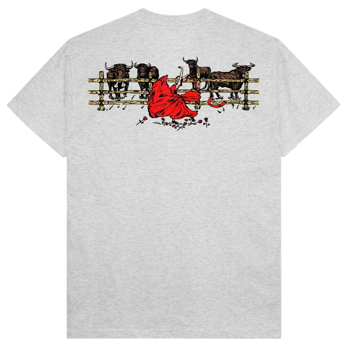 Pass~Port - Red Flag Tee Ash - Image 2