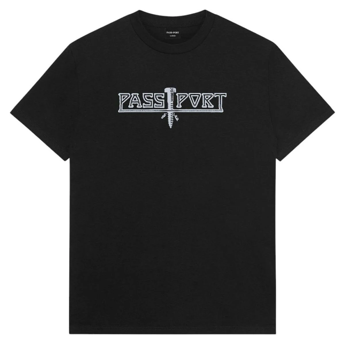 Pass~Port - Screwed Tee Black