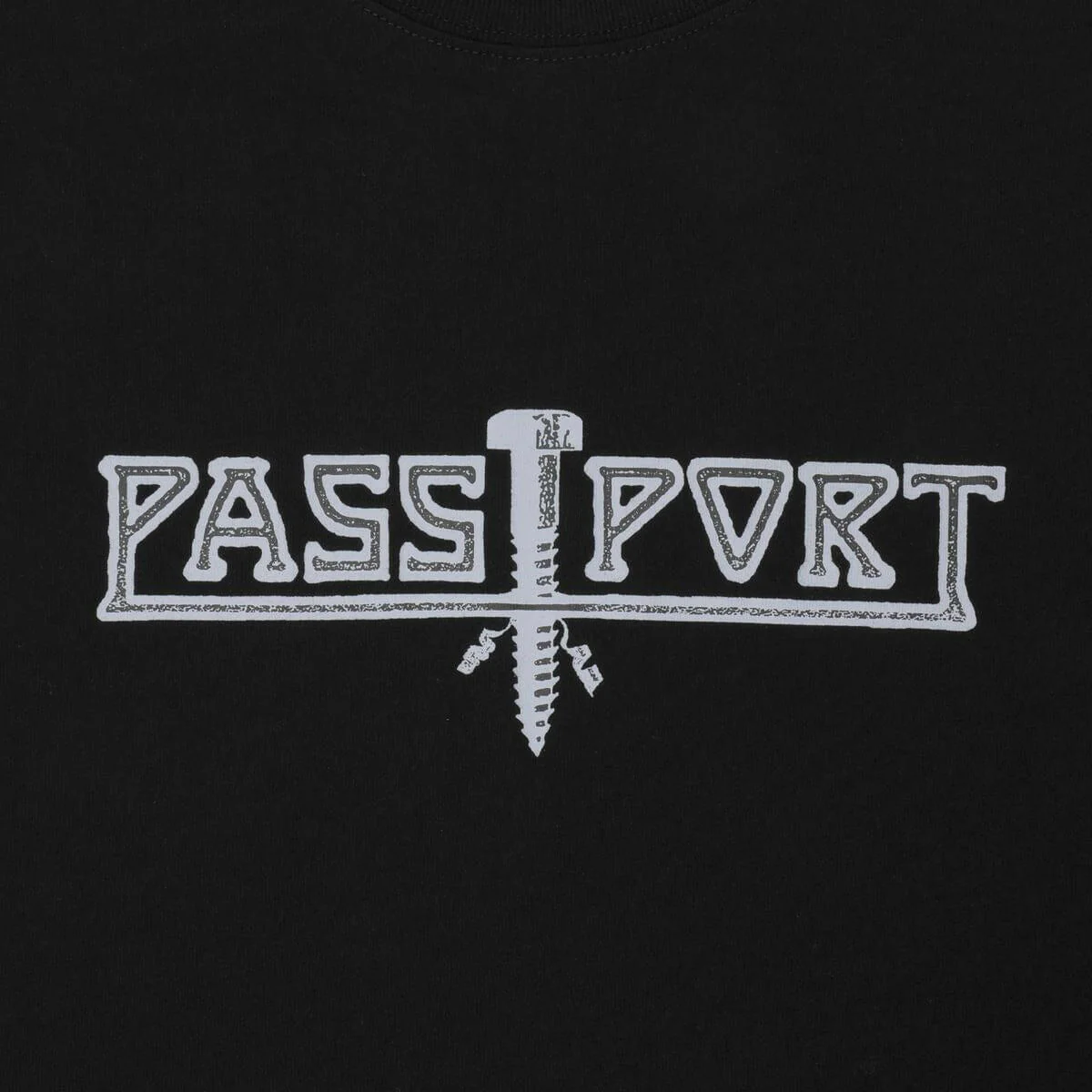 Pass~Port - Screwed Tee Black - Image 2