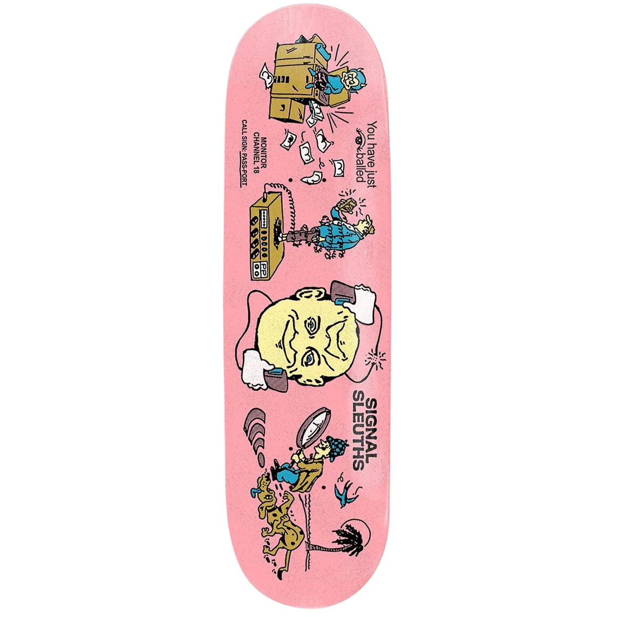 Pass~Port - Signal Sleuths 8.0 Skateboard Deck