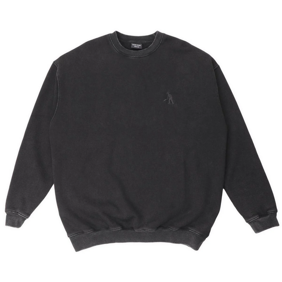 Pass~Port - Solid Workers Crew Black