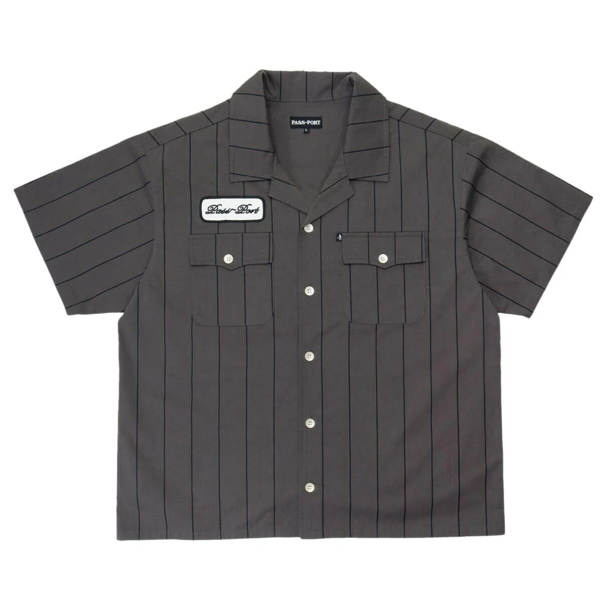 Pass~Port - Striped Casual Shirt Tar