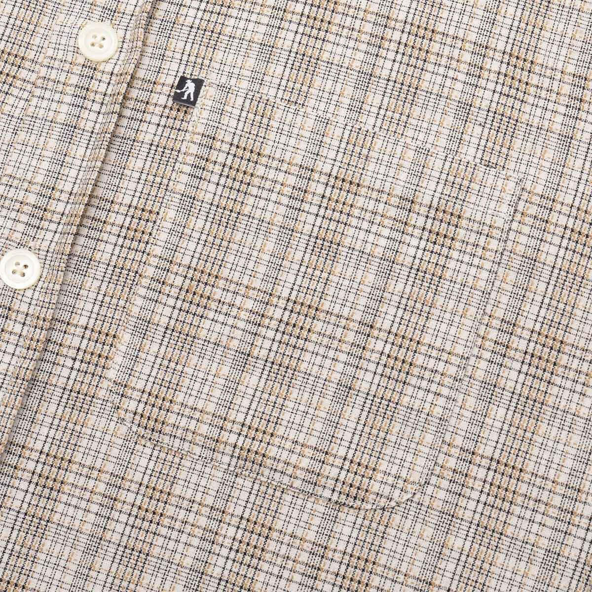 Pass~Port - Workers Check Shirt Black/Bronze - Image 2