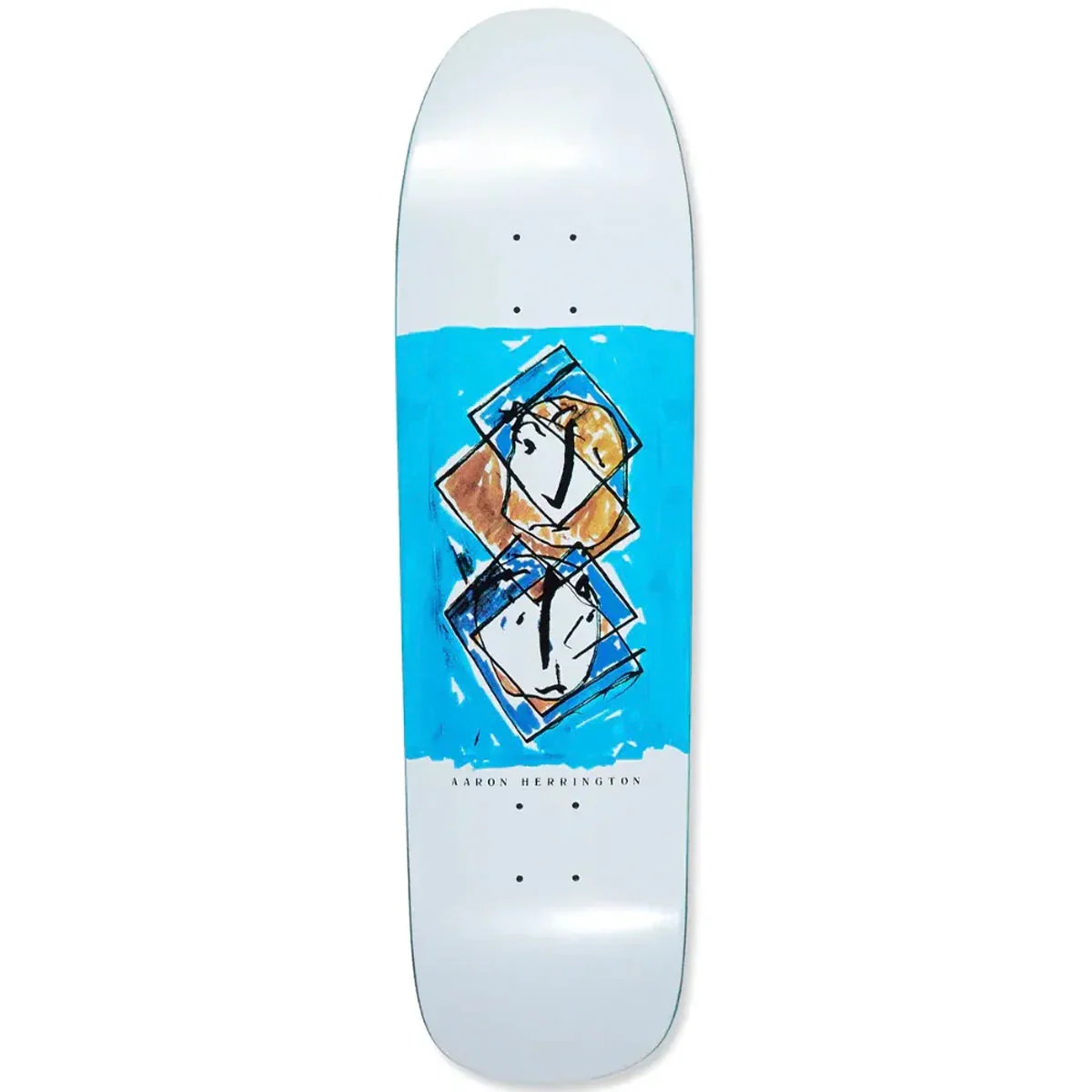 Polar - Aaron Herrington Twisted 1991 JR 8.75 Skateboard Deck