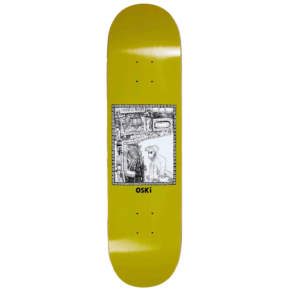 Polar - Oskar Rozenberg Gorilla King 8.0 Skateboard Deck
