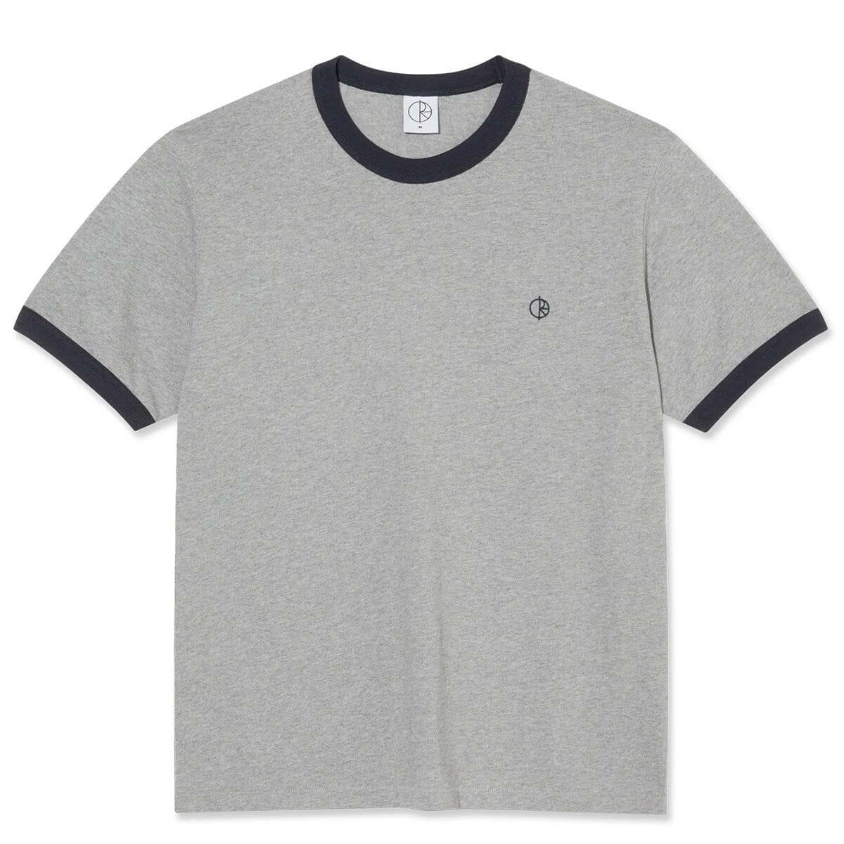 Polar - Ringer Tee Heather Grey/Navy
