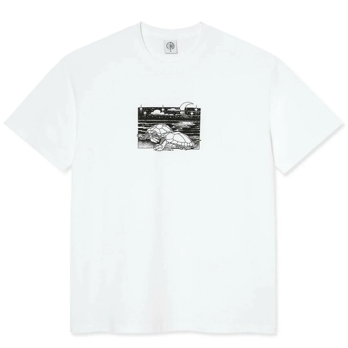 Polar - Turtle Town Tee White