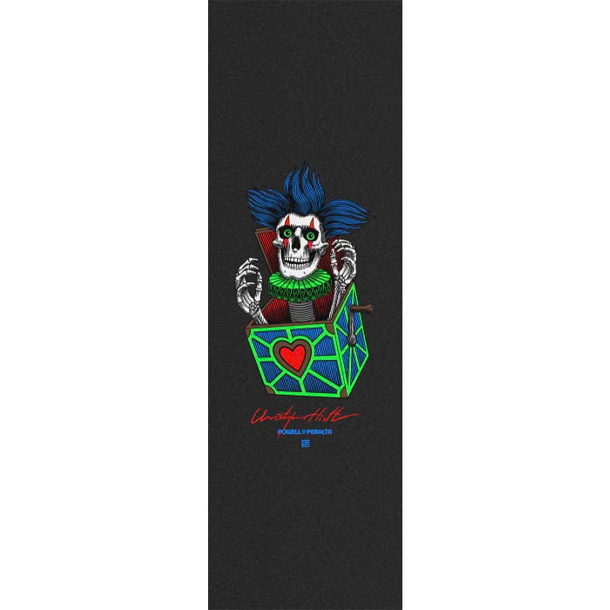 Powell Peralta - Chris Hiett Skull 10.5 Griptape