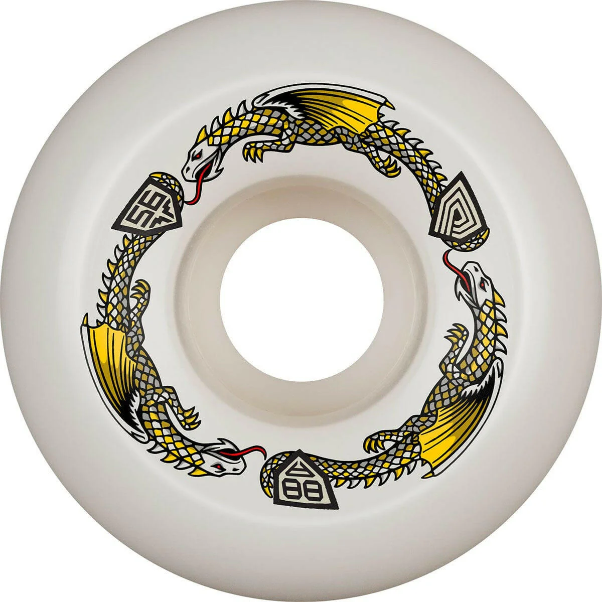Powell Peralta - Dragon Formula 56MM X 40MM 88A Skateboard Wheels
