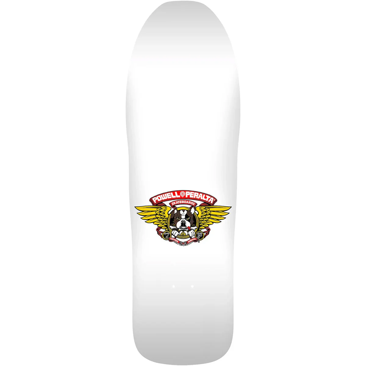 Powell Peralta - Frankie Hill Bulldog White/Gold Foil 10.0 Reissue Skateboard Deck - Image 2