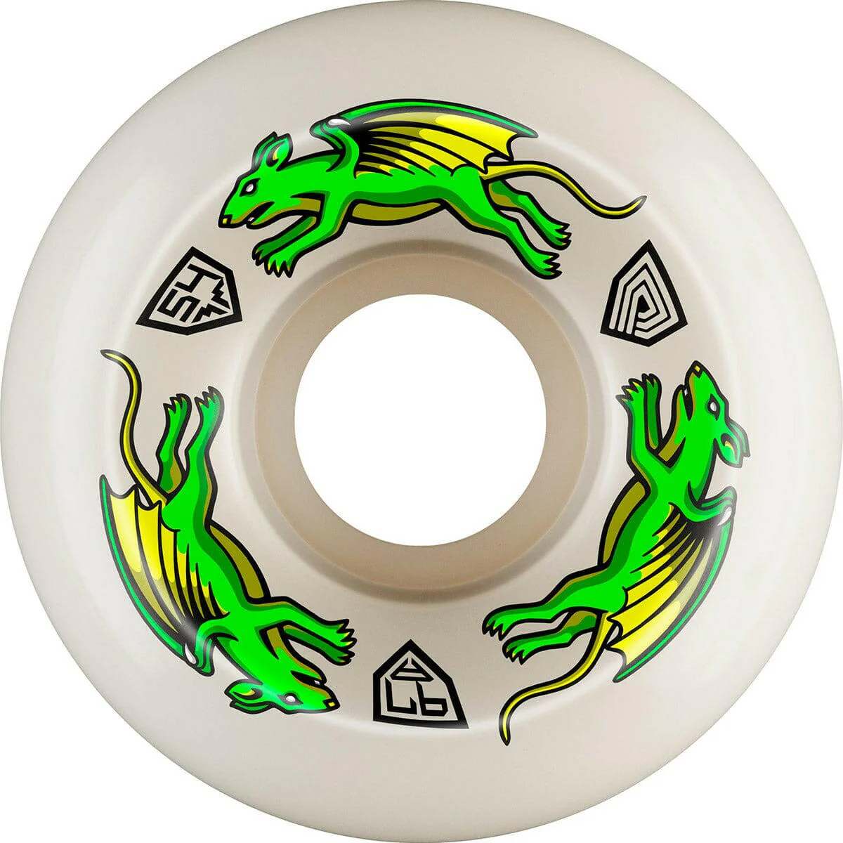 Powell Peralta - Nano Rats Dragon Formula 54MM X 39MM 97A Skateboard Wheels