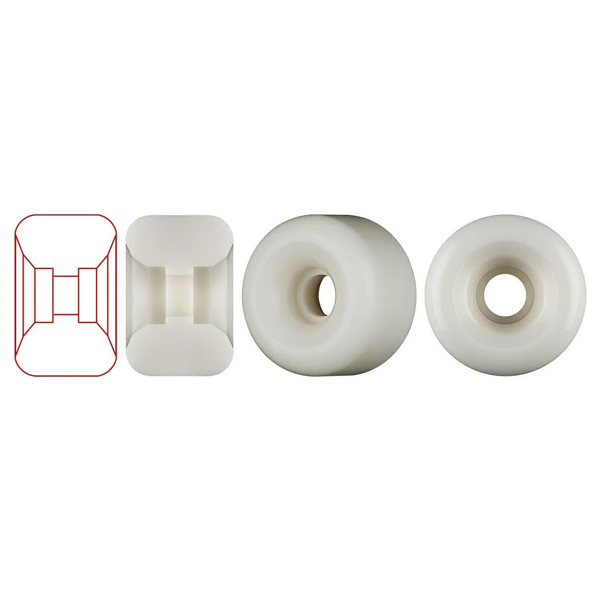 Powell Peralta - Dragon Formula 64MM X 40MM 88A Skateboard Wheels - Image 4
