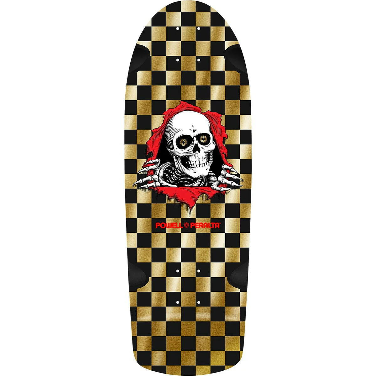 Powell Peralta - OG Ripper Checker 10.0 Reissue Skateboard Deck
