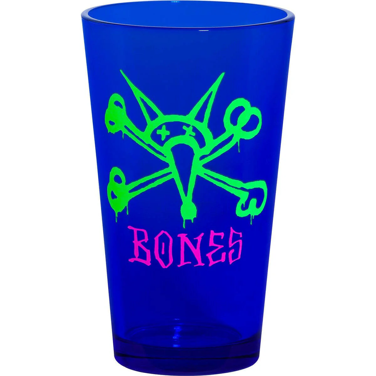 Powell Peralta - Pint Glass Vato Rat Blacklight