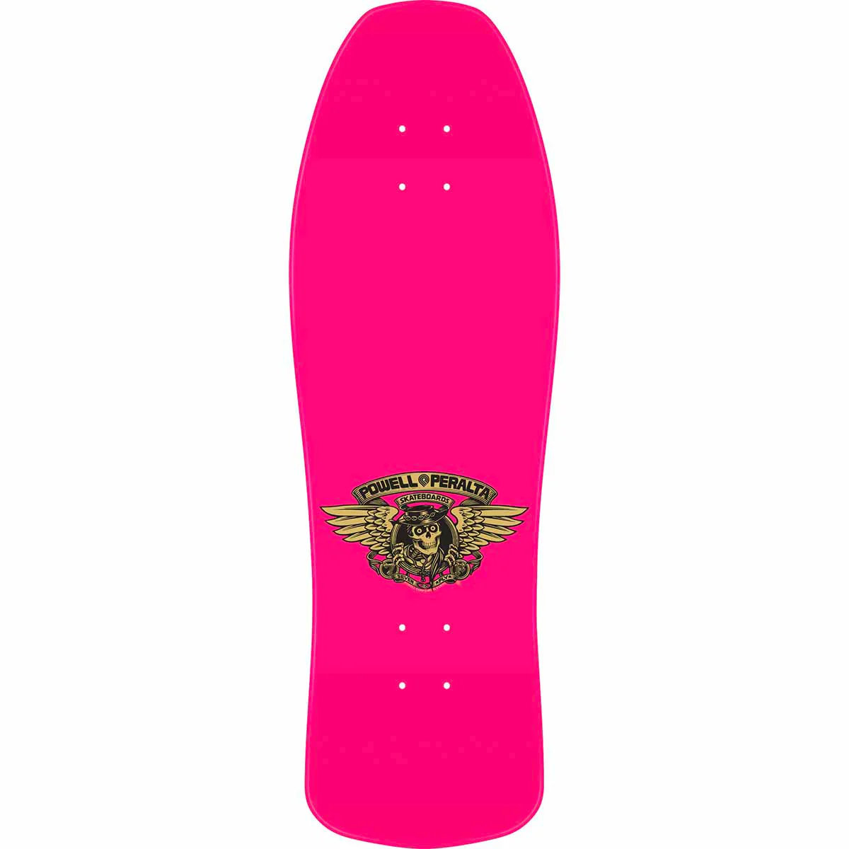 Powell Peralta - Ray Underhill Cross Pink/Gold Foil 9.9 Reissue Skateboard Deck - Image 2