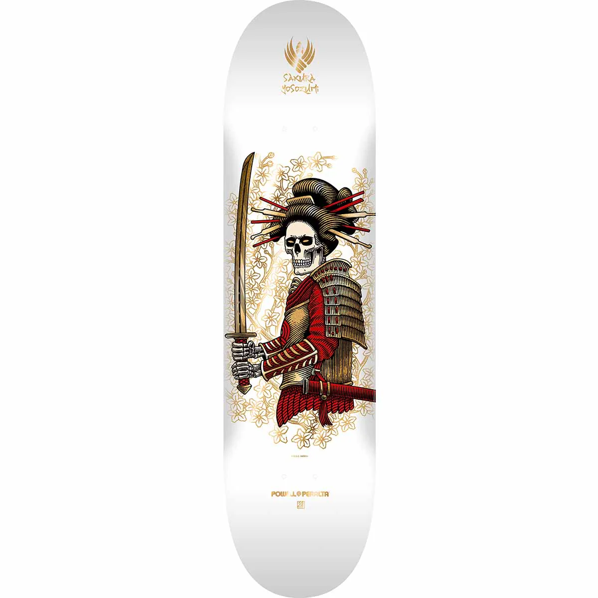 Powell Peralta - Sakura Yosozumi Onna-Bugeisha Flight 8.25 Skateboard Deck