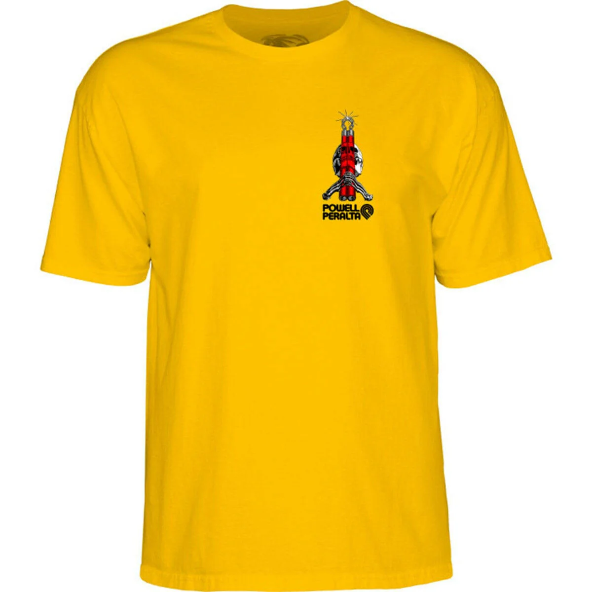 Powell Peralta - Skull & Nunchucks Bruce Lee Collab Tee Daisy - Image 2