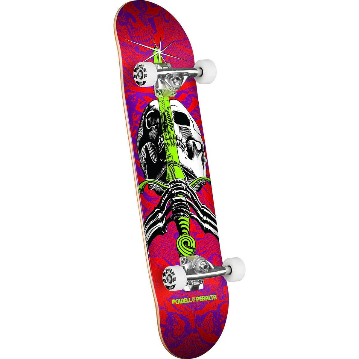 Powell Peralta - Skull & Sword Red/Purple 8.0 Complete Skateboard