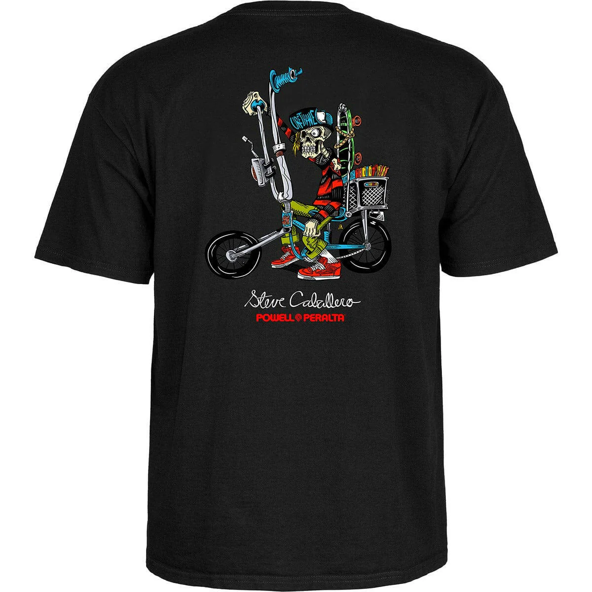 Powell Peralta - Steve Caballero Chopper Bike Tee Black
