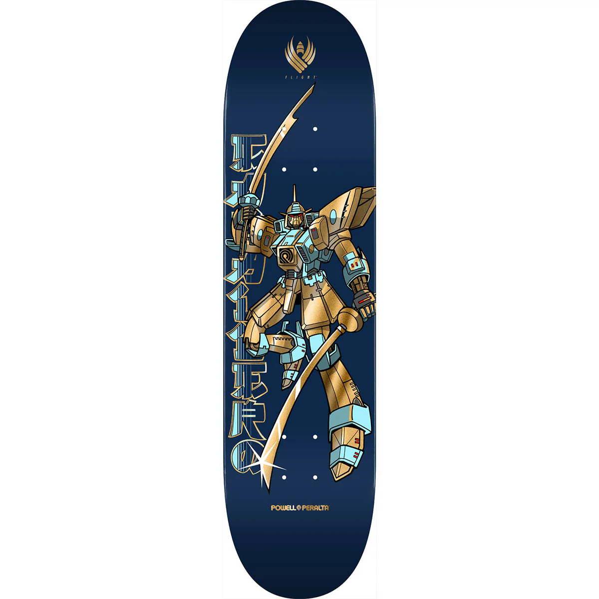 Powell Peralta - Steve Caballero Gundam Flight Blue 8.5 Skateboard Deck