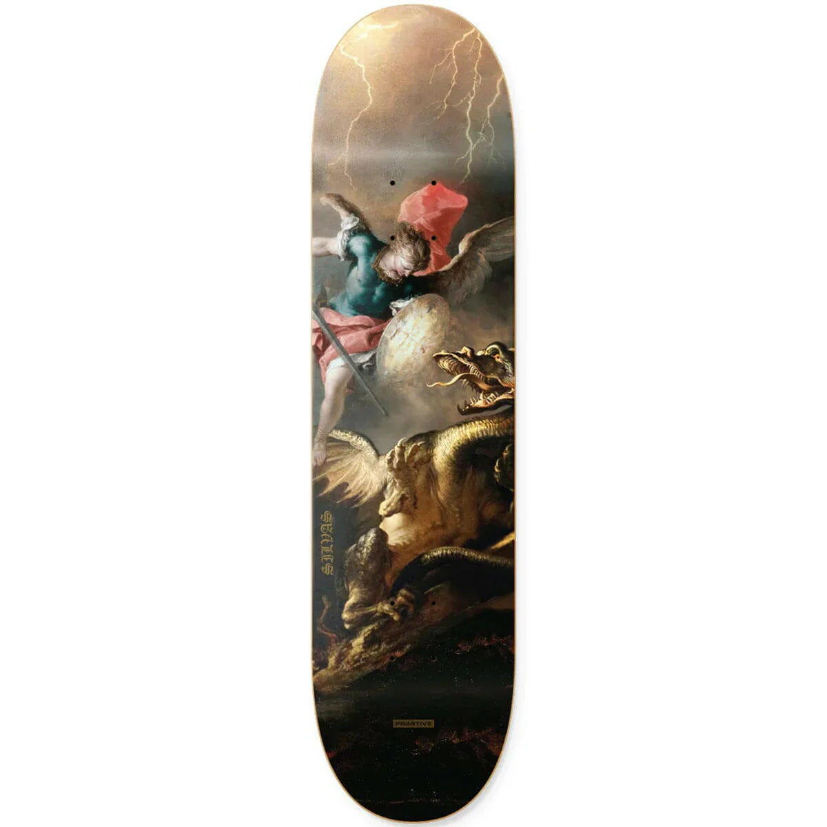 Primitive - Miles Silvas Courage 8.25 Skateboard Deck