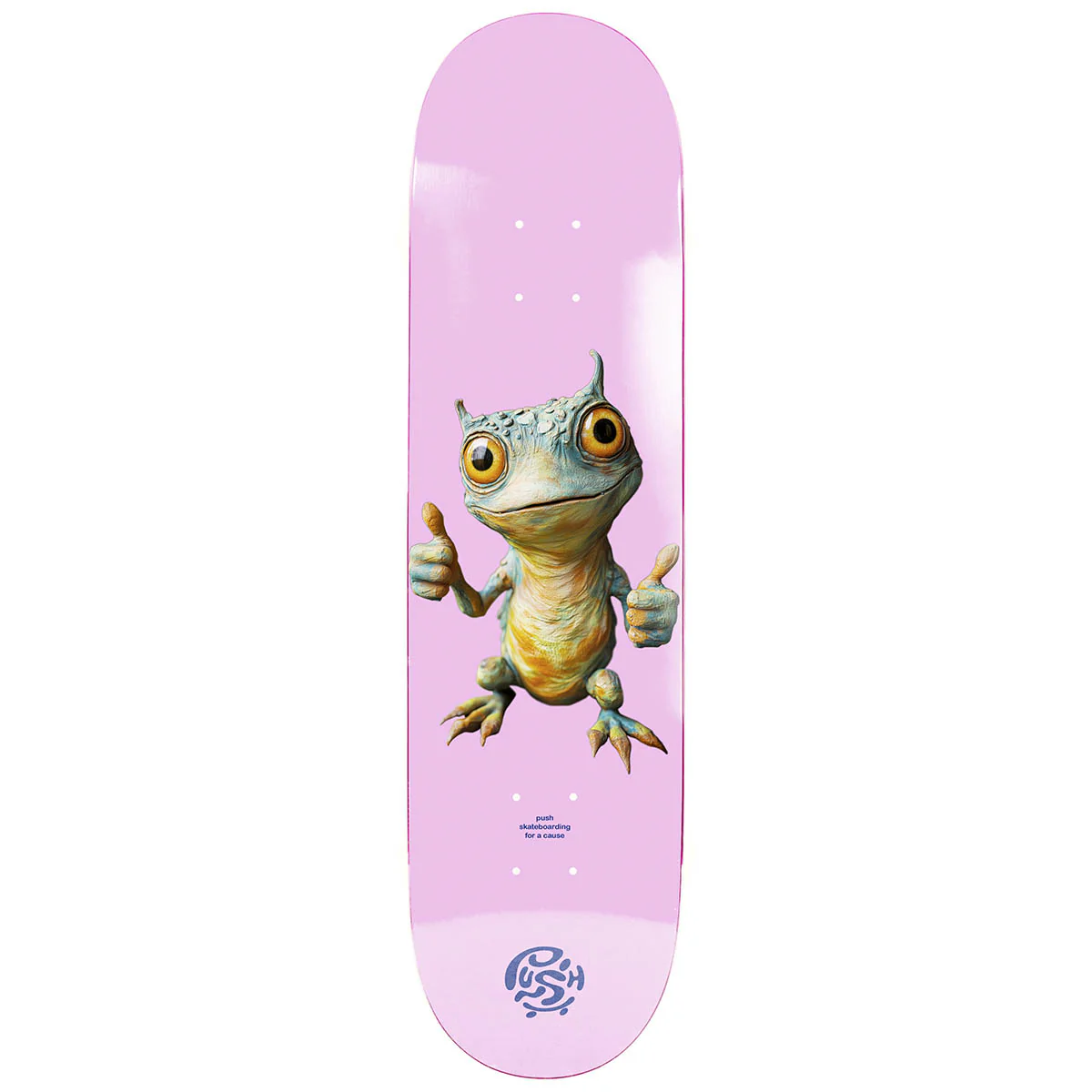 Push - Double Thumb Incomplete 7.0 Complete Skateboard - Image 3
