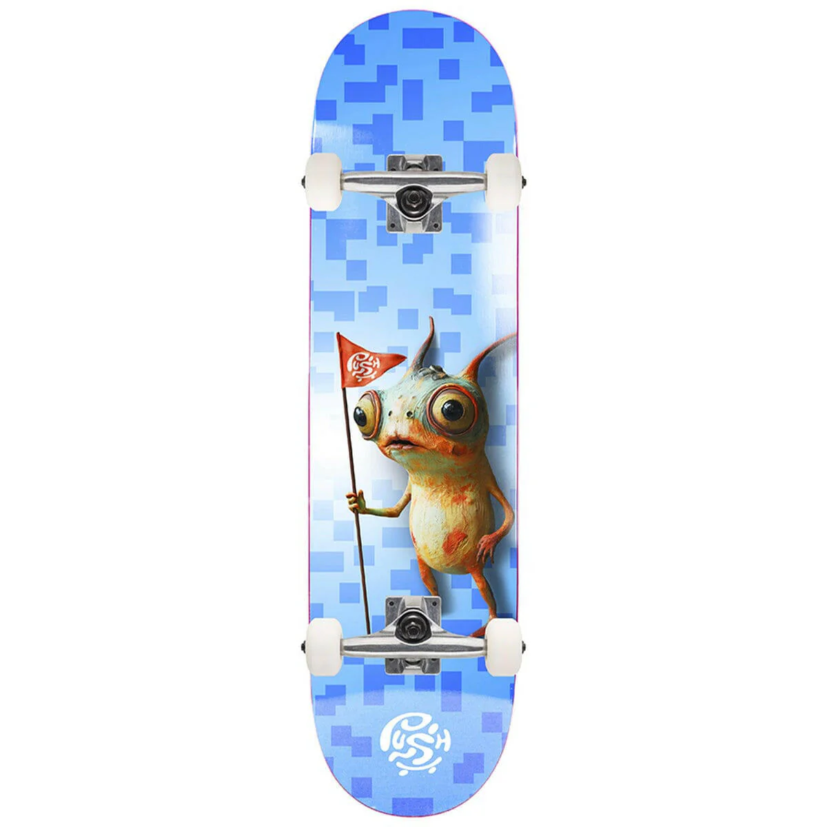 Push - Squigly 7.25 Complete Skateboard