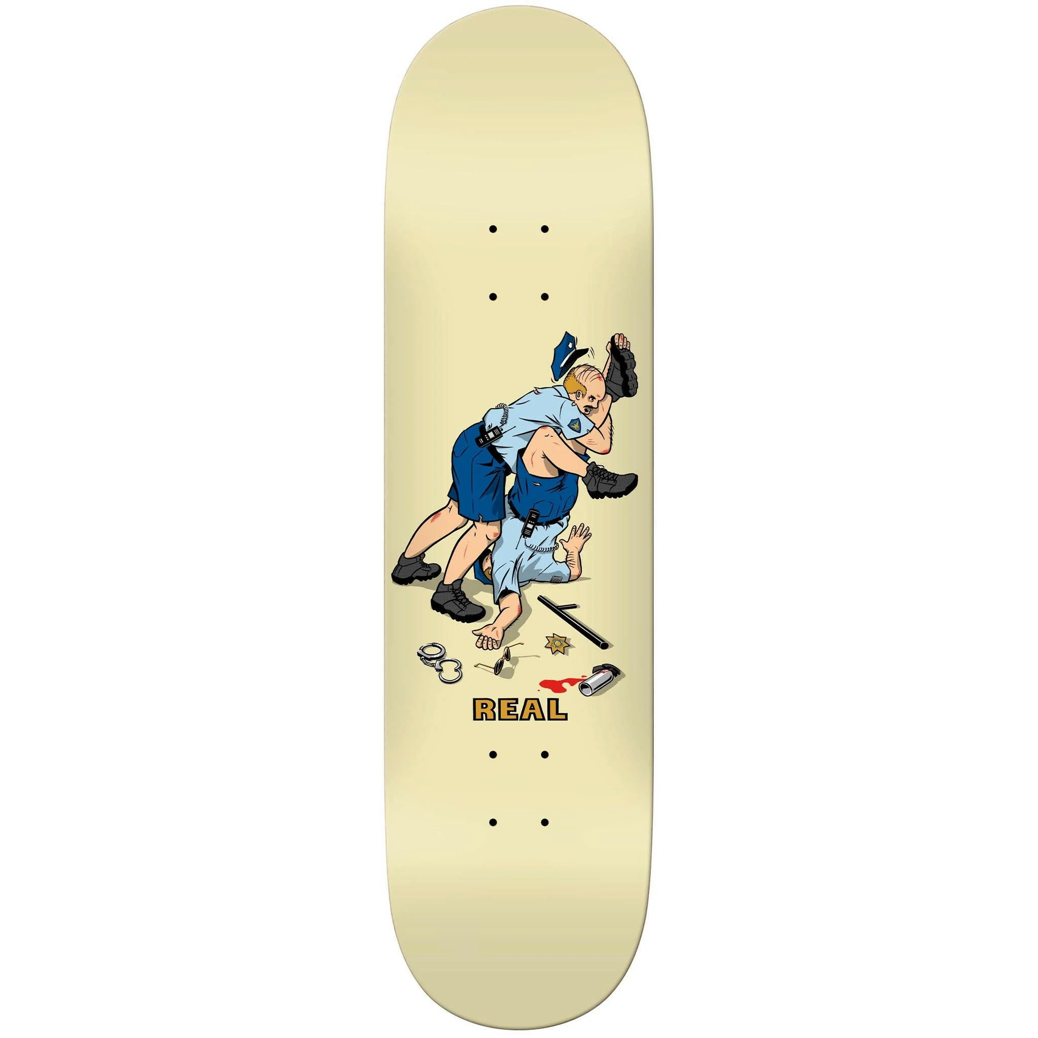 Real - Double Duty Security 8.5 Skateboard Deck