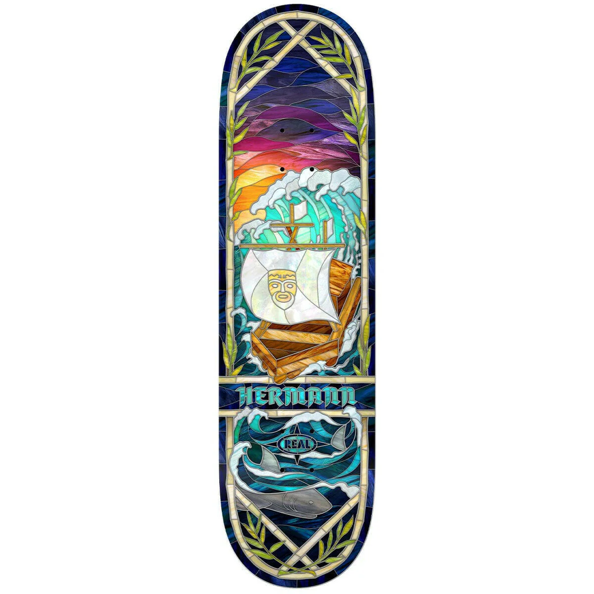 Real - Hermann Stene Cathedral 8.38 Skateboard Deck