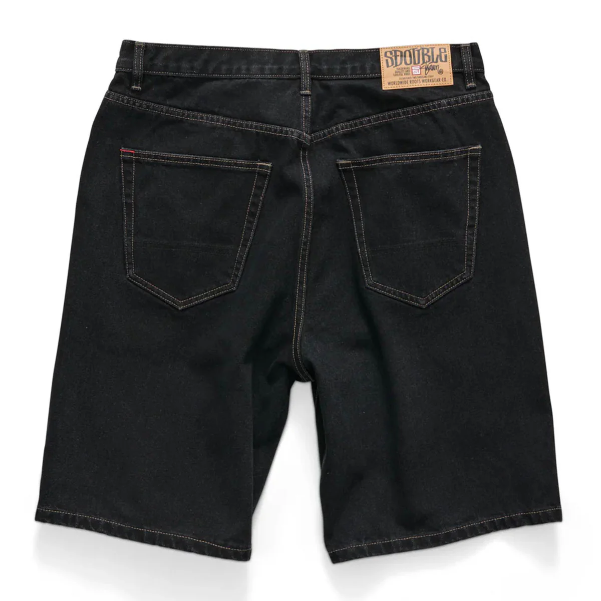 S/Double - Denim Standard Shorts Black Rinse - Image 2