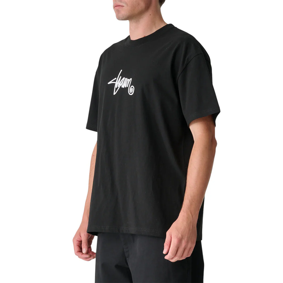 S/Double - Small Stock Tee Black - Image 3