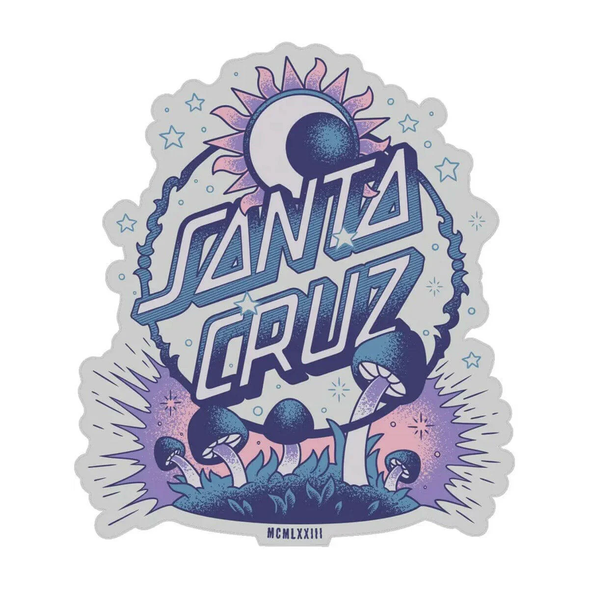 Santa Cruz - Dark Arts 3" Sticker