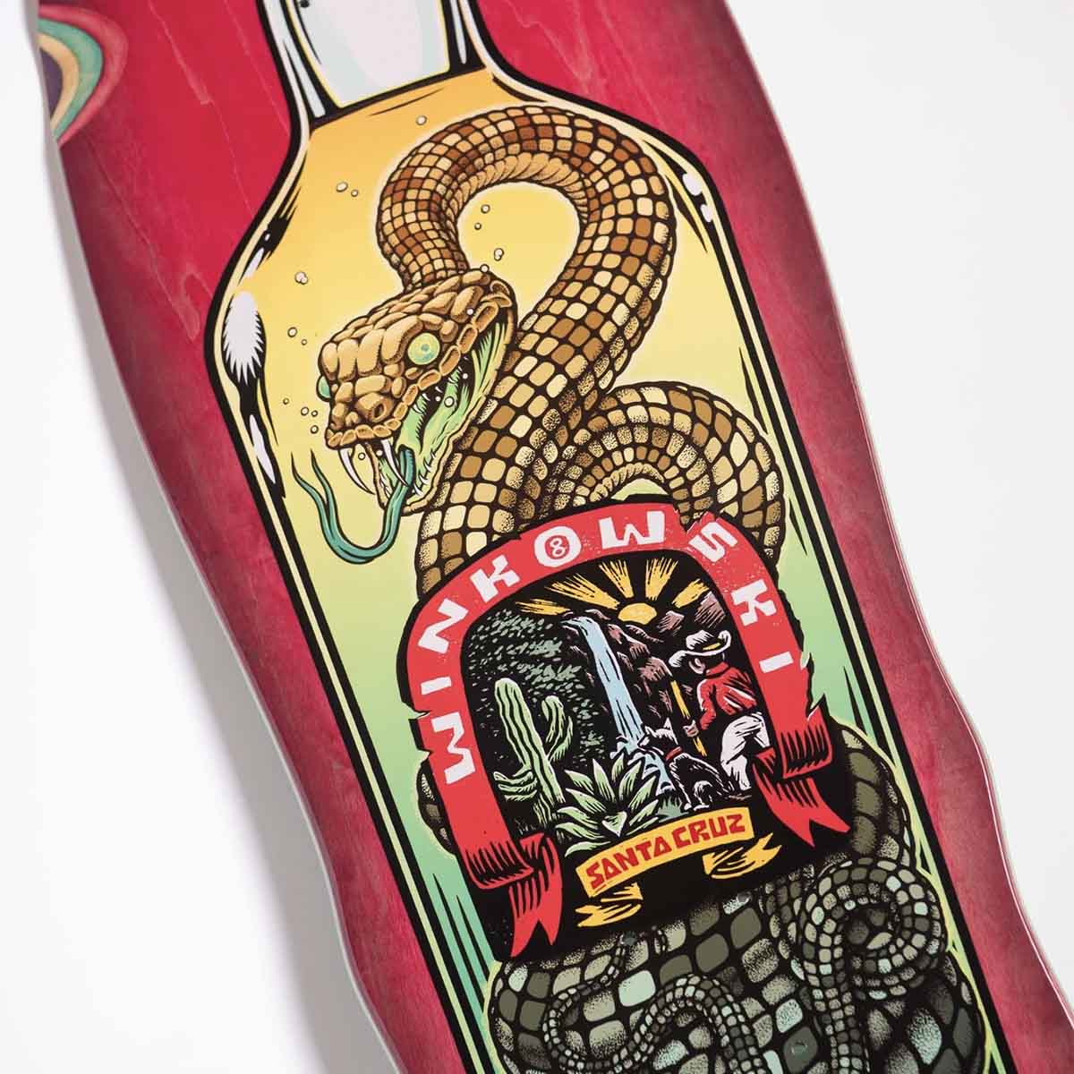 Santa Cruz - Erick Winkowski Agave Snake 10.35 Skateboard Deck - Image 3