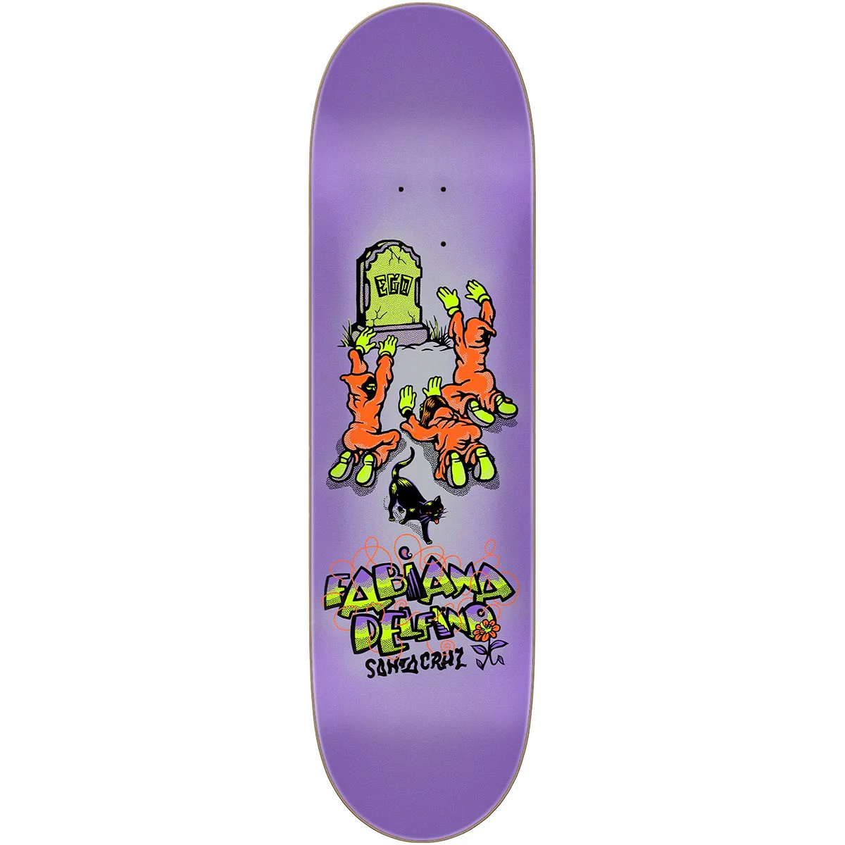 Santa Cruz - Fabiana Delfino Ego Prismatic FeelBase 8.25 Skateboard Deck